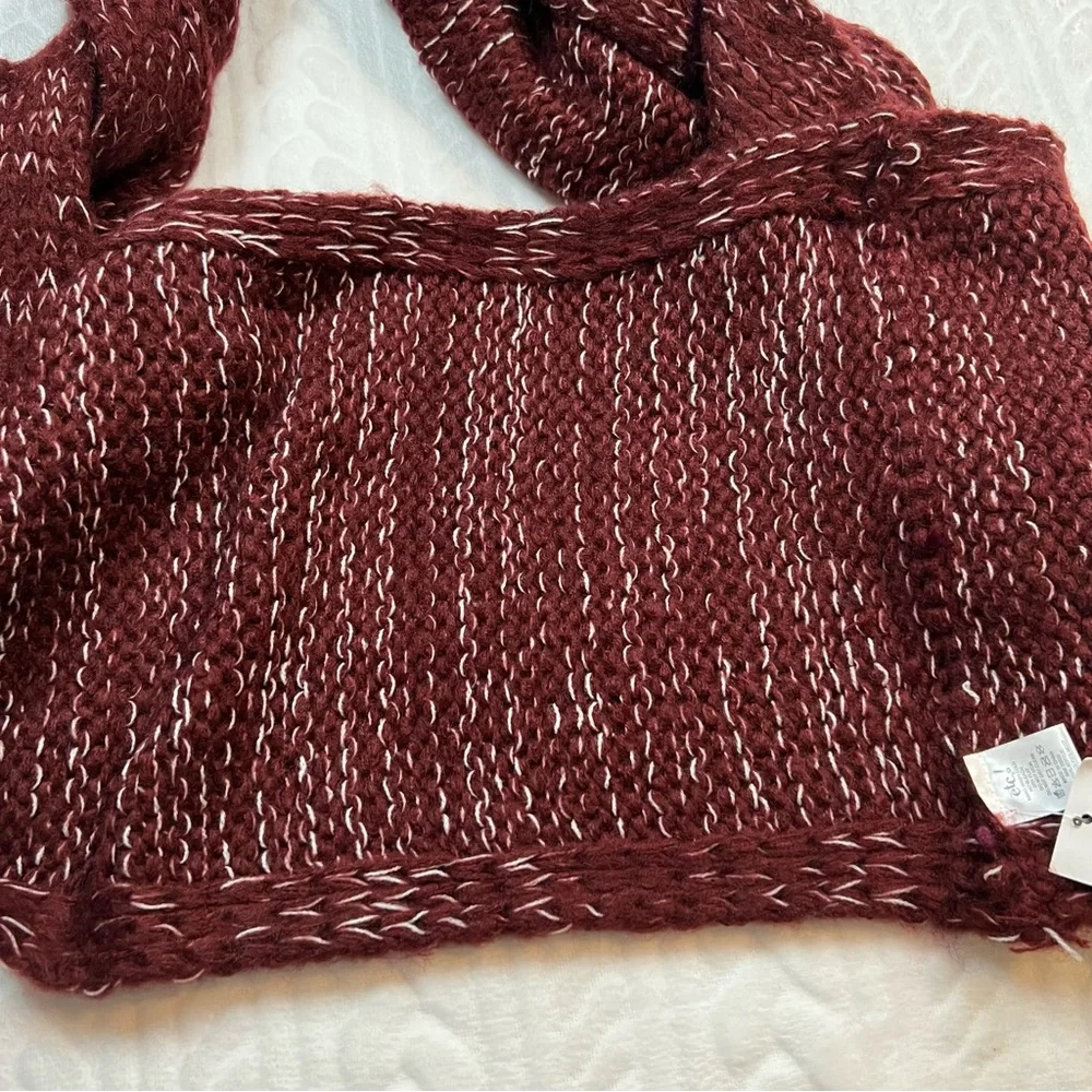 💗 *NEW* Rue21 - Red Knit Infinity‎ Scarf - Picture 4 of 4